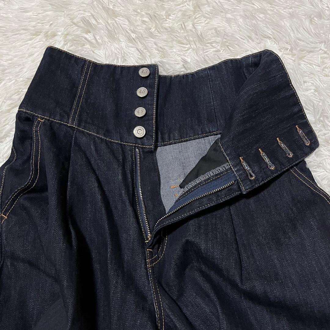 極美品✨マウジー CORSET DESIGN BAGGY デニムパンツ サイズ1