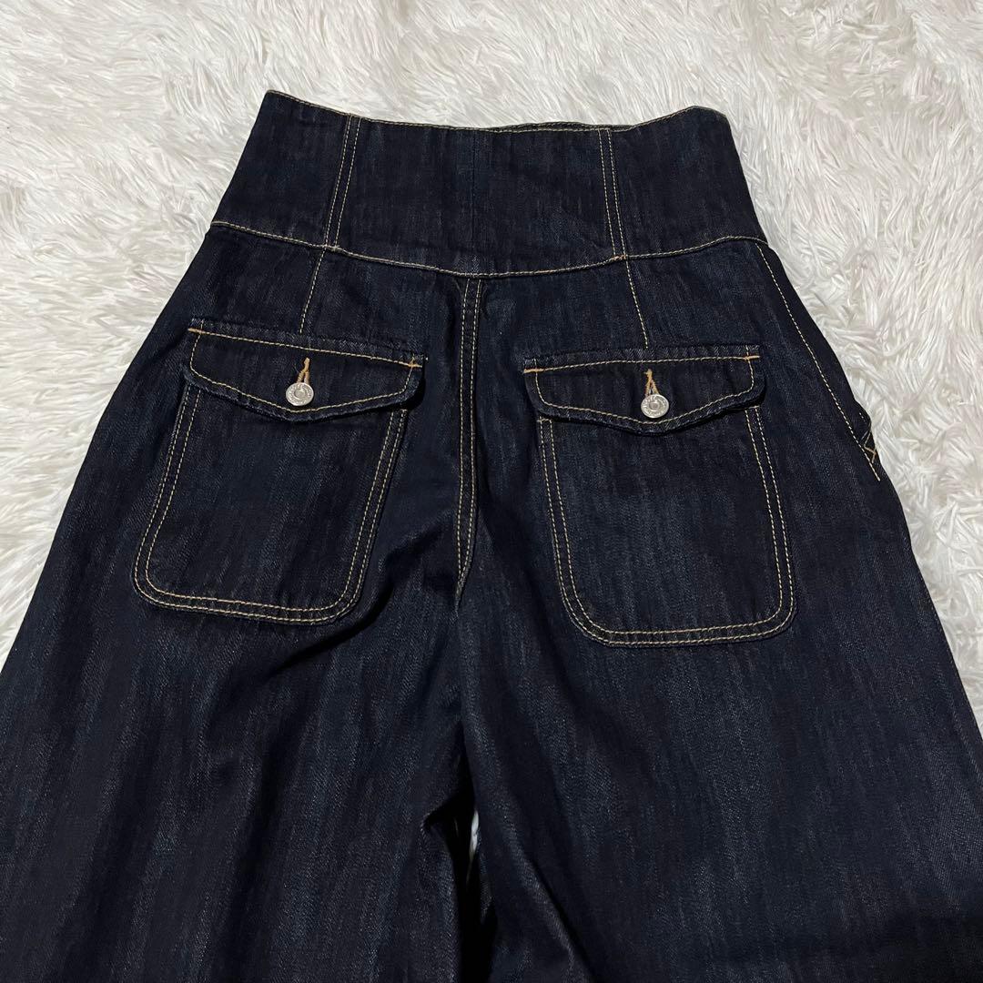 極美品✨マウジー CORSET DESIGN BAGGY デニムパンツ サイズ1