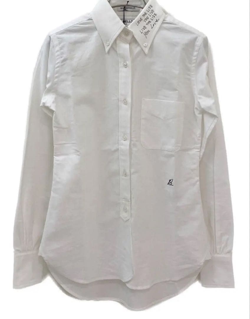 MADISON BLUE （マディソンブルー）メッセージシャツ　00