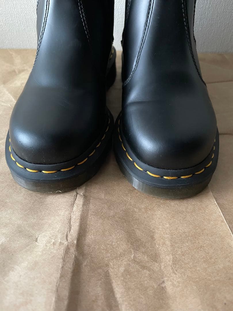 Dr. Martens ドクターマーチン　ブラック サイドゴアブーツ　レディース