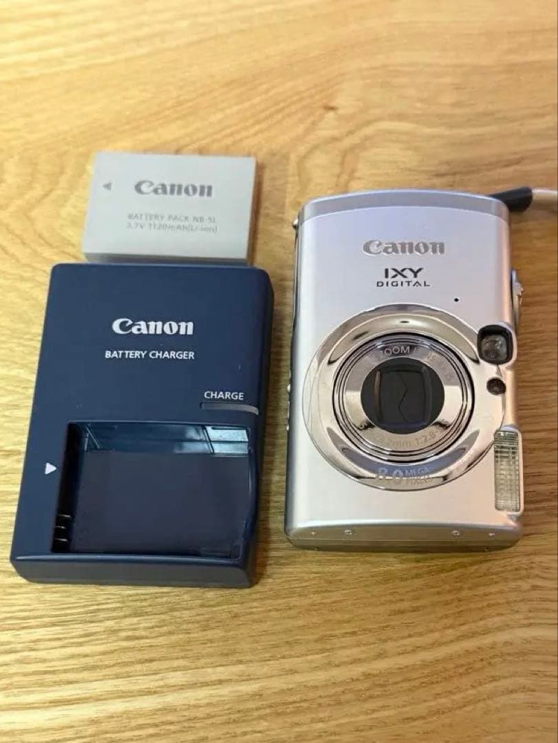 Canon IXY digital8.0 MEGAPIXELS 動作確認済み