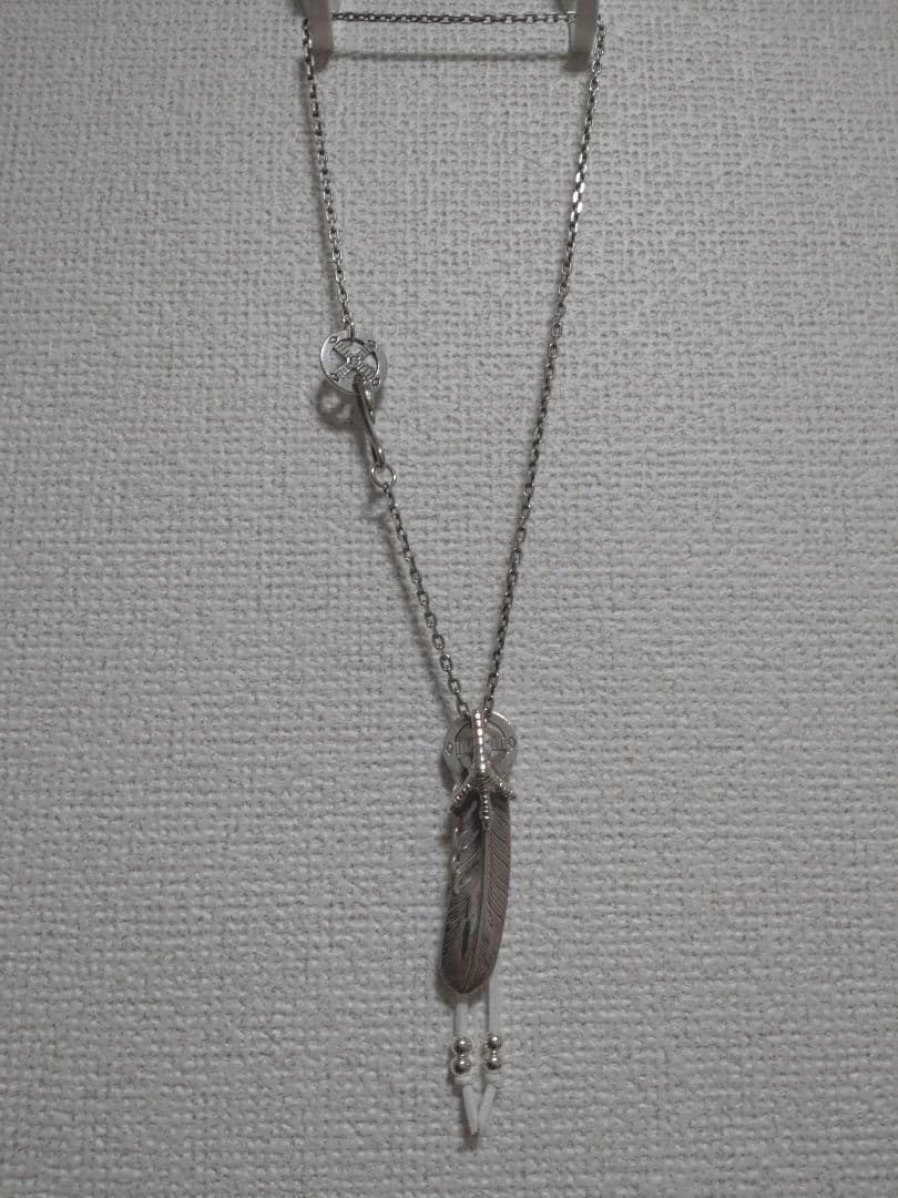 タディ＆キング　tady&king　SVイーグル中＆フェザーネックレス