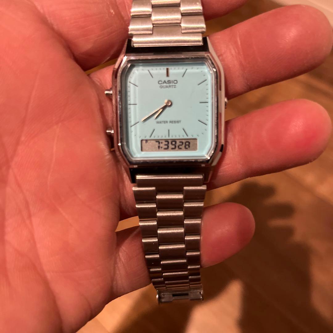 最安値‼️ CASIO AQ-230 ティファニーブルー チープカシオ チプカシ‼️