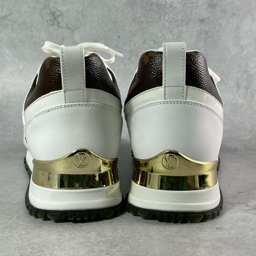 美品 ルイヴィトン ランアウェイ スニーカー モノグラム ユニセックス