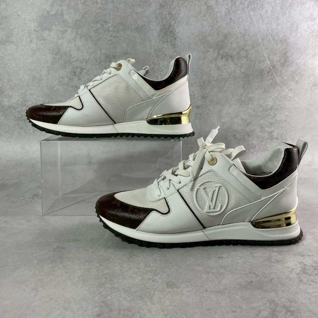 美品 ルイヴィトン ランアウェイ スニーカー モノグラム ユニセックス