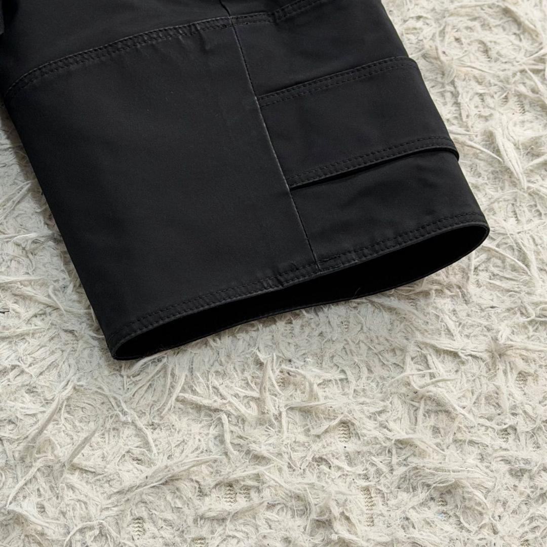 17070✨バーバリー 46 3XL メガチェック ダウンライナー フードコート