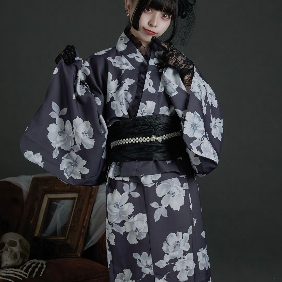 Pal elfy 浴衣 帯 セット + レース付きレースグローブ