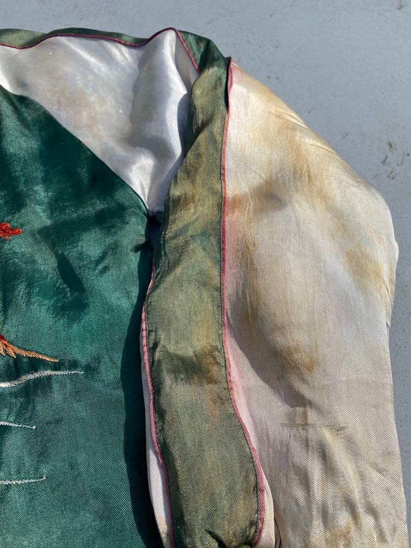 50sスカジャン ヴィンテージ　オリジナル　スーベニア　スペシャル　フェード