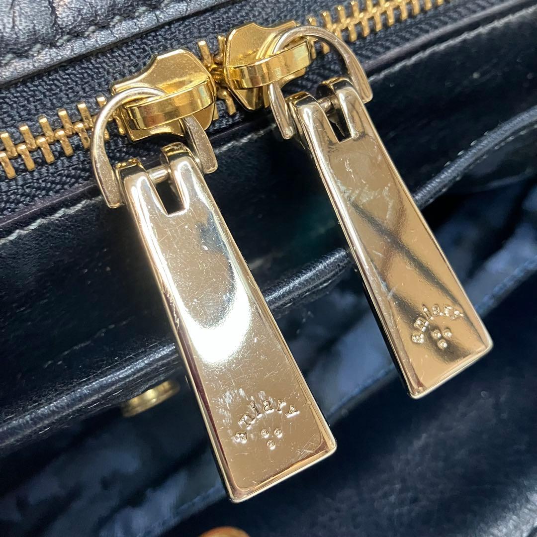 aniary アニアリ ネイビー レザー　トートバッグ 日本製 ビジネスバッグ