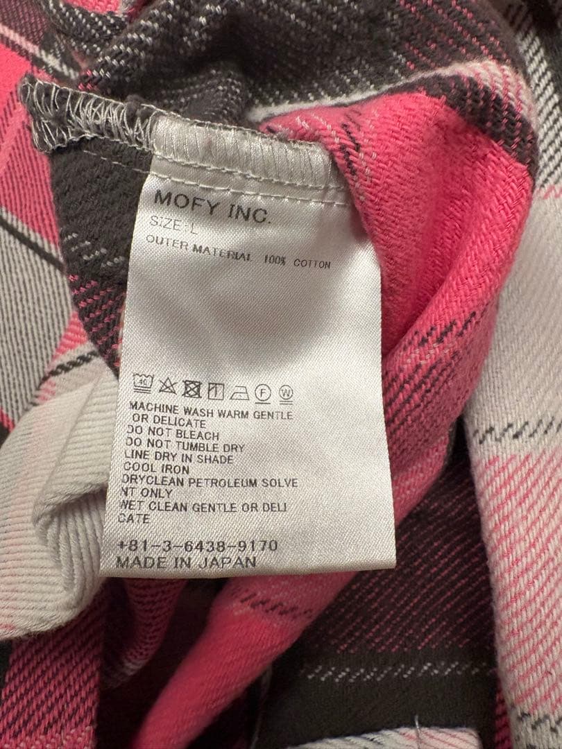 新品未使用 SEQUEL LINE NEL CHECK SHIRT