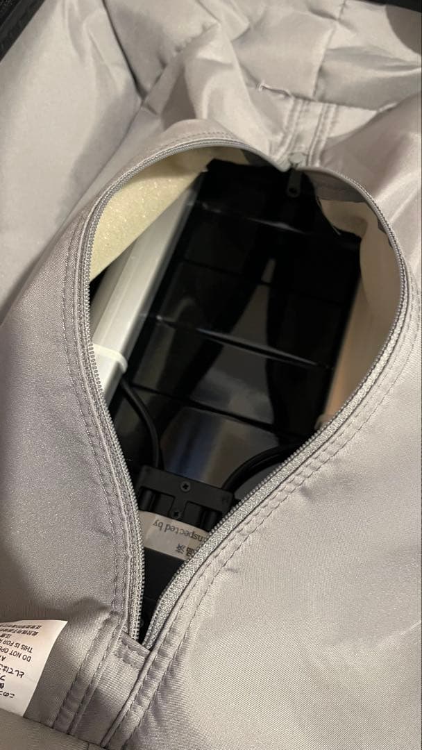 【無印良品】ハードキャリーケース紺色 20L 機内持ち込み可