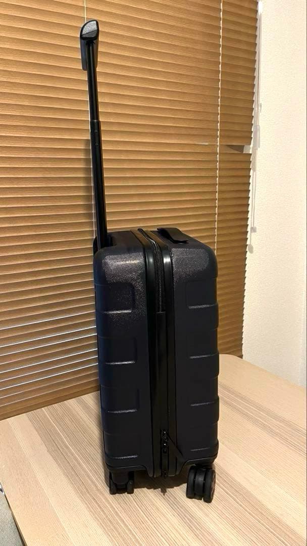 【無印良品】ハードキャリーケース紺色 20L 機内持ち込み可