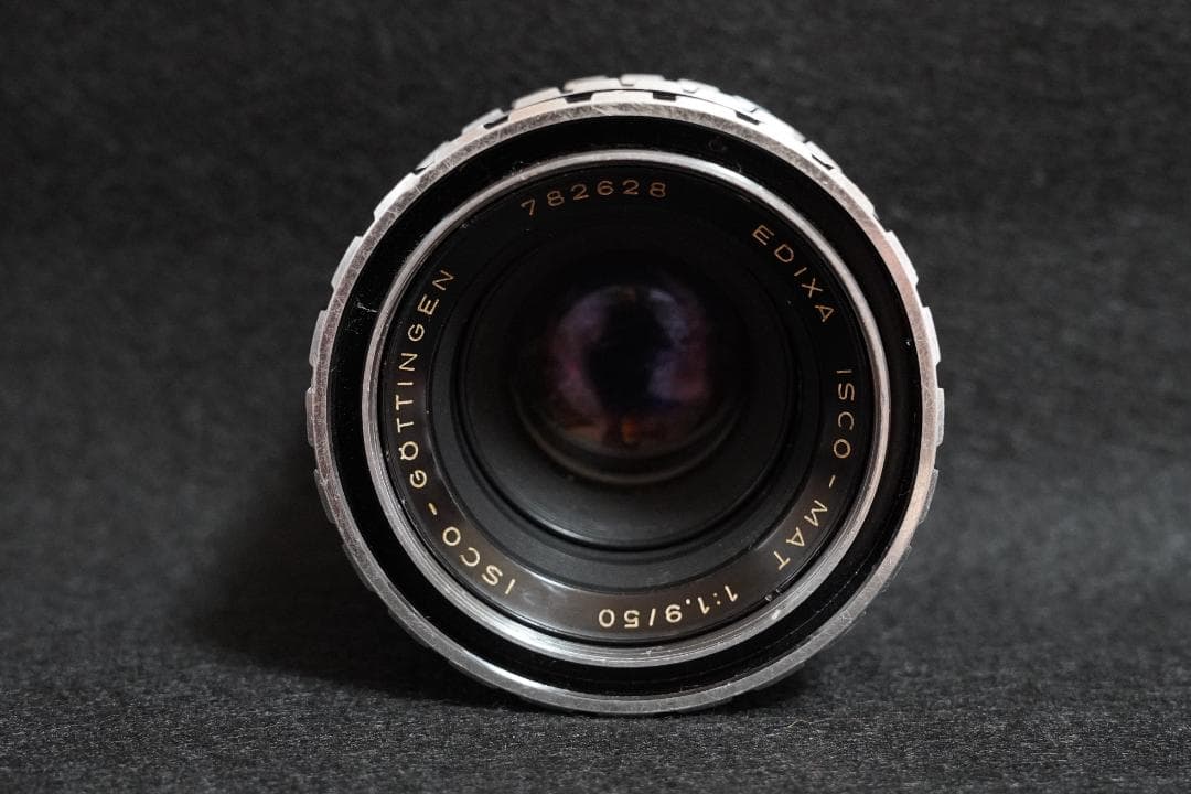 オールドレンズ ISCO-MAT 50mm f/1.9 SN:782628