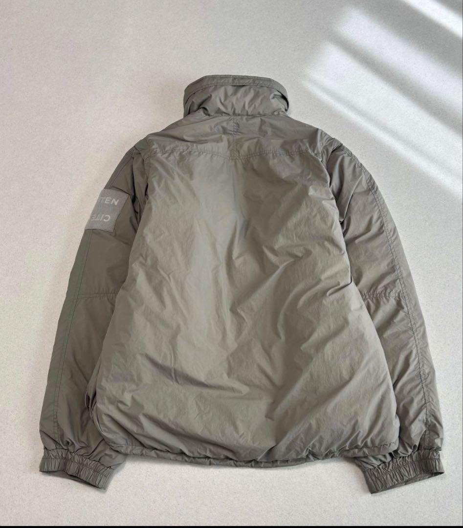 最安値‼️ CITEN ✖️TAION コラボ　ダウン　グレー　モンスタージャケット