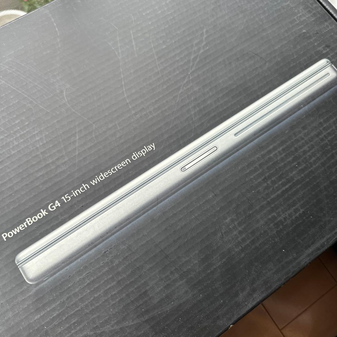 Apple PowerBook G4 15インチ（電源入りますが起動しません）