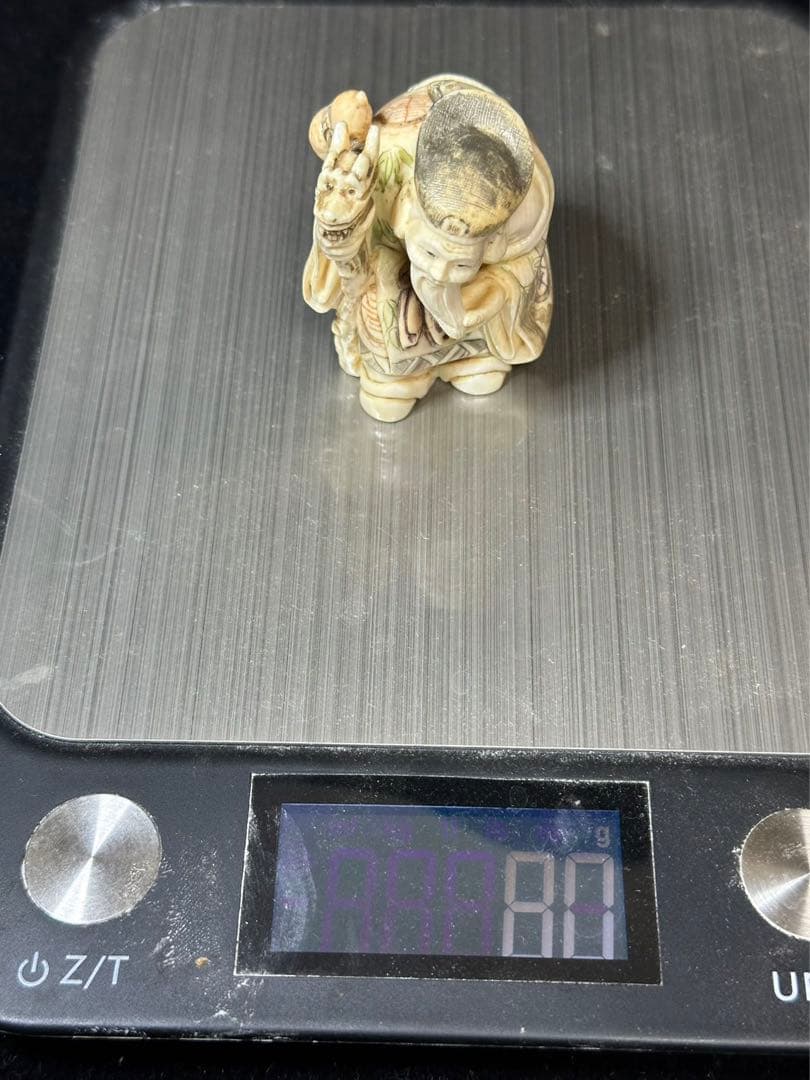 置物　アンティーク　天然素材　七福神　仏像　彫刻 古美術品　細密細工