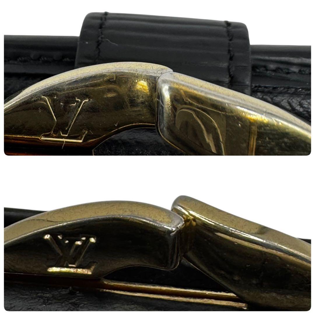 未使用品級✨LOUISVUITTON エピ ヴィエノワ 折財布 ブラック