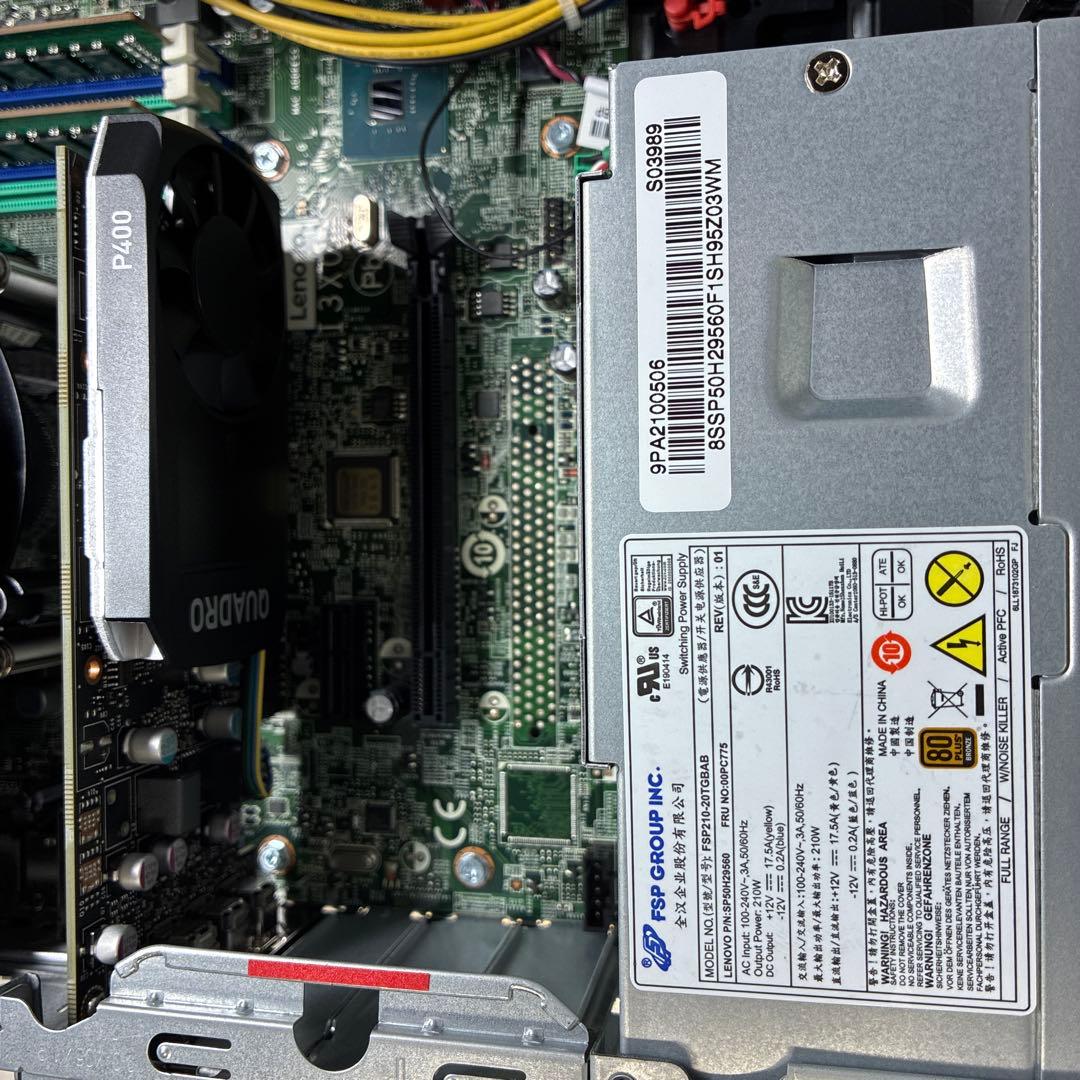 LenovoThinkStationP330本体のみ！Windows11Pro！