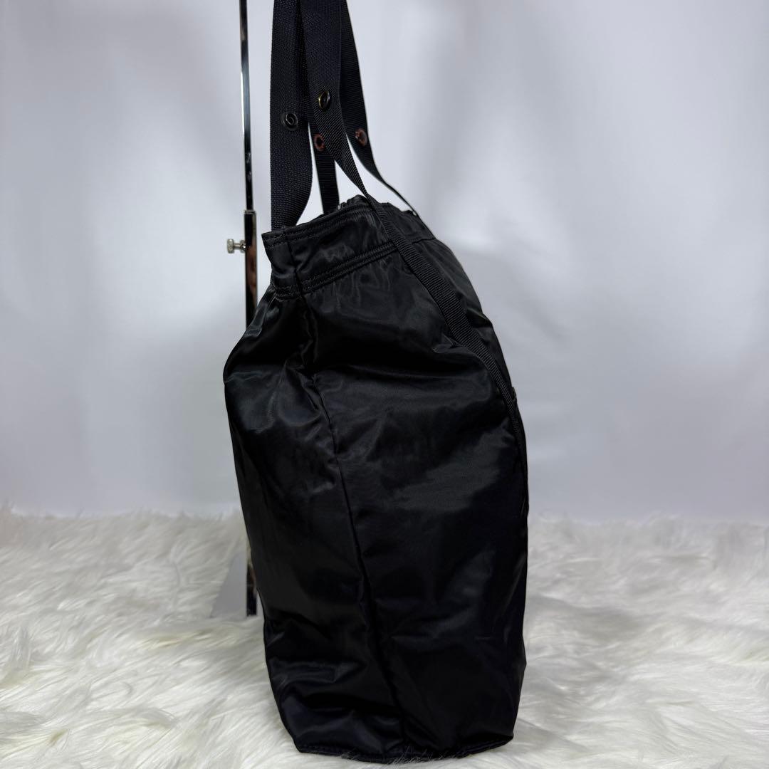 [未使用級] PORTER ANA 飛行機内限定 パッカブルトートバッグ 黒