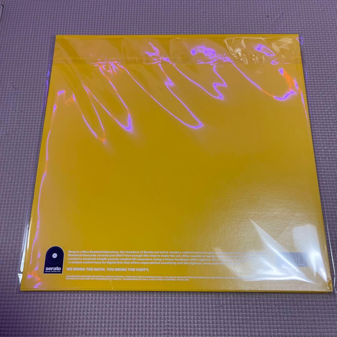 Serato コントロールバイナル イエロー 2枚入り