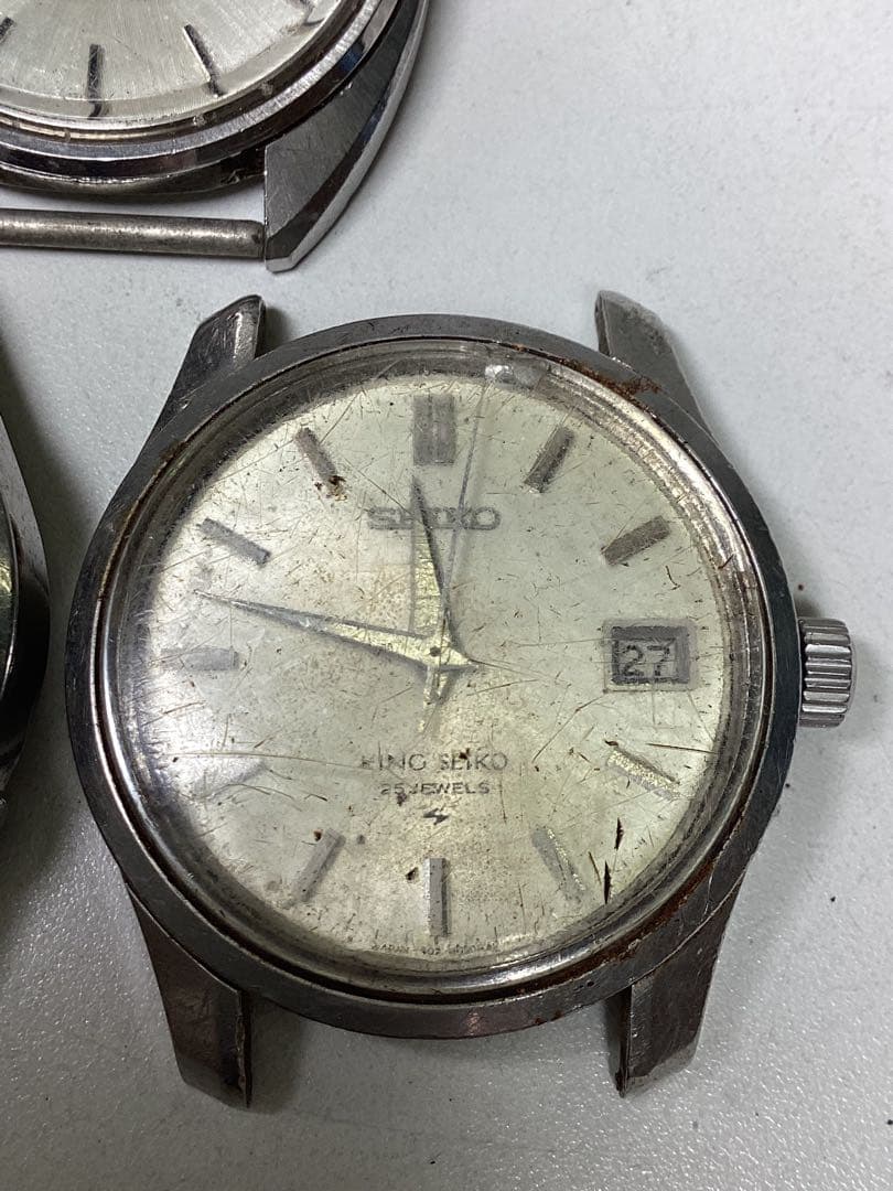 ス*グ様 ジャンク　Seiko King Seiko ヴィンテージ時計　 3点