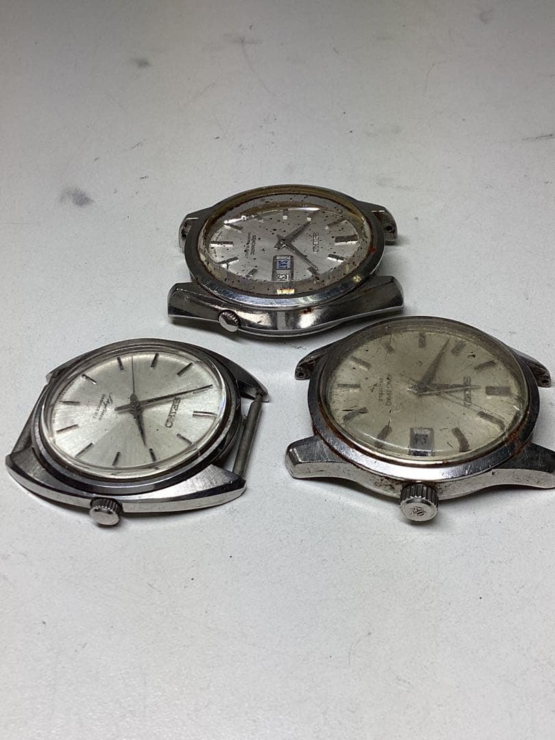 ス*グ様 ジャンク　Seiko King Seiko ヴィンテージ時計　 3点