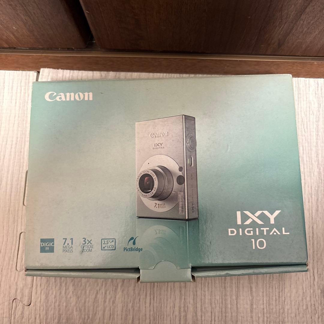 S*N様 Canon IXY DIGITAL 10 本体と付属品 未使用品