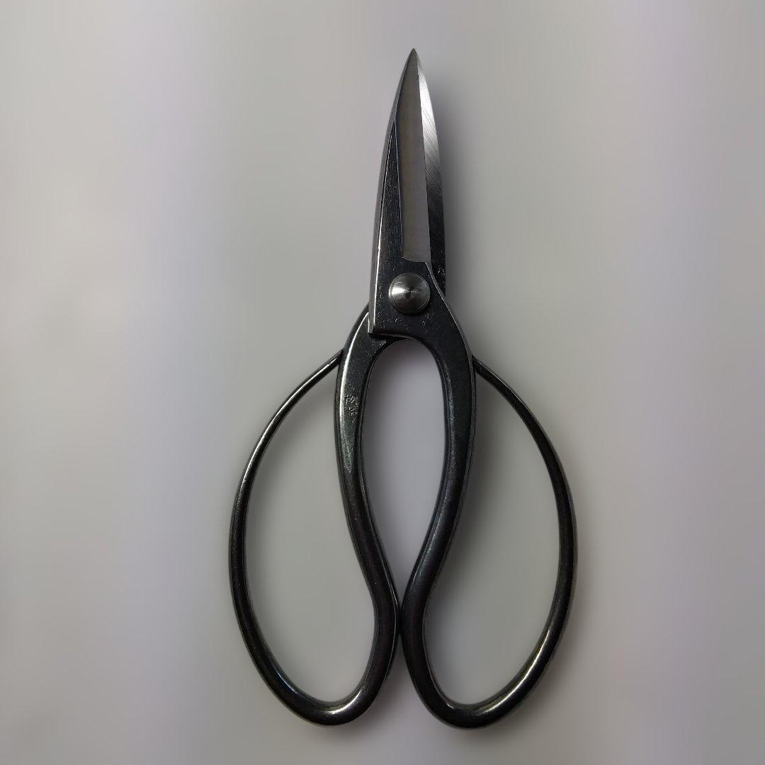 りゅうちゃん　植木鋏（左用）（青）（三寸五分） ステン刃長大久保　2点