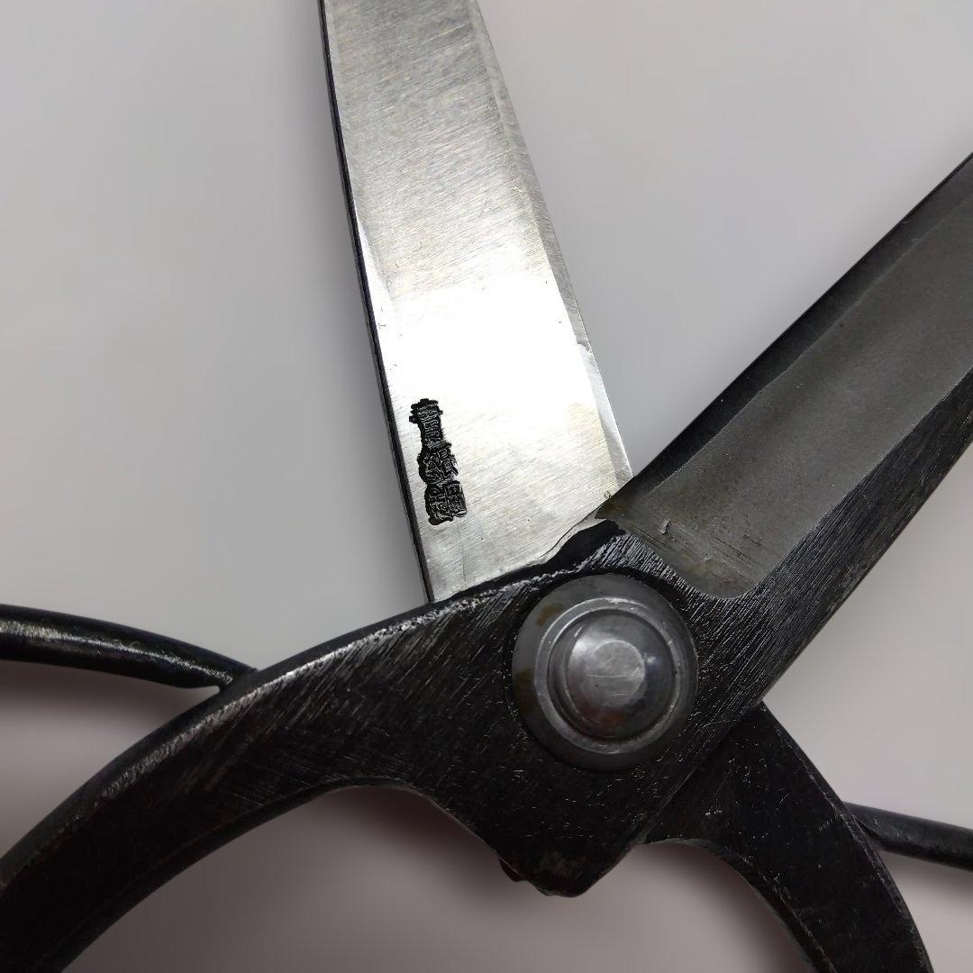 りゅうちゃん　植木鋏（左用）（青）（三寸五分） ステン刃長大久保　2点