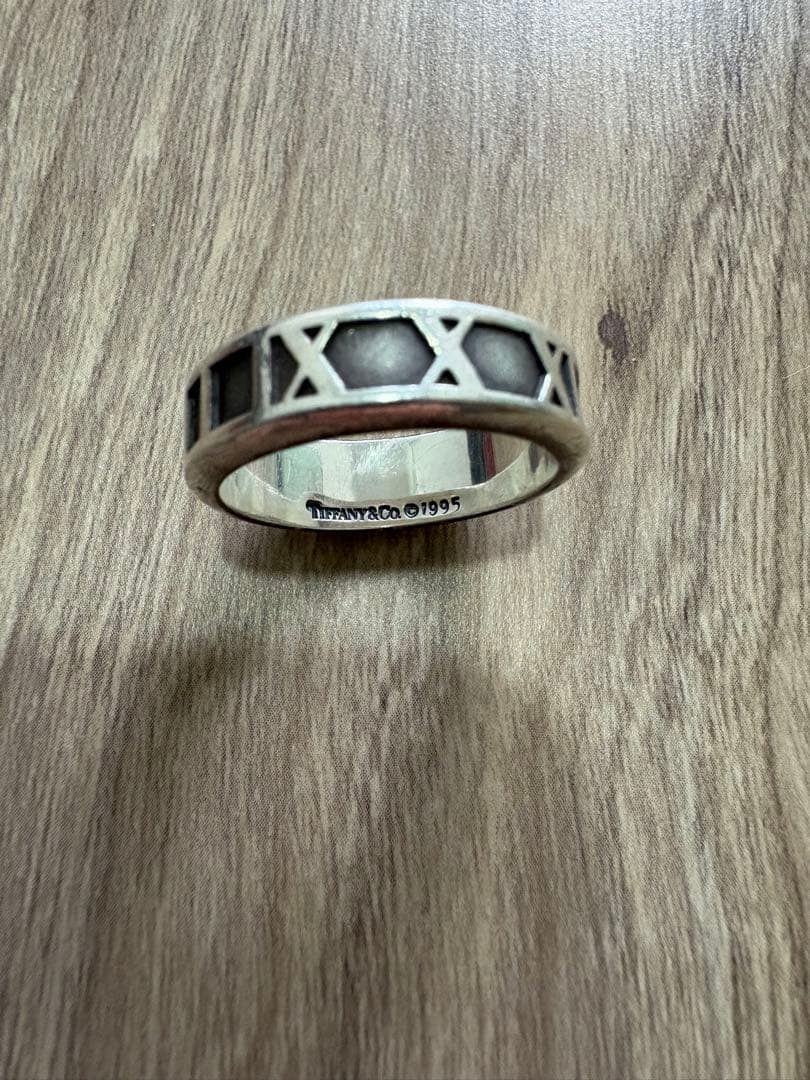 Tiffany & Co. 幾何学模様リング 925シルバー