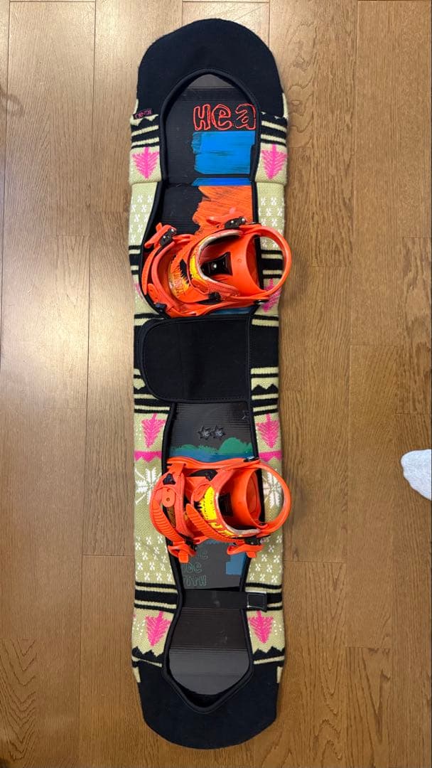 ジュニア用ボートフルセット　板長120cm？ブーツ23cm