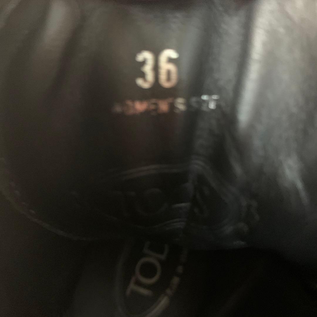 未使用 トッズ レディース ロングブーツ