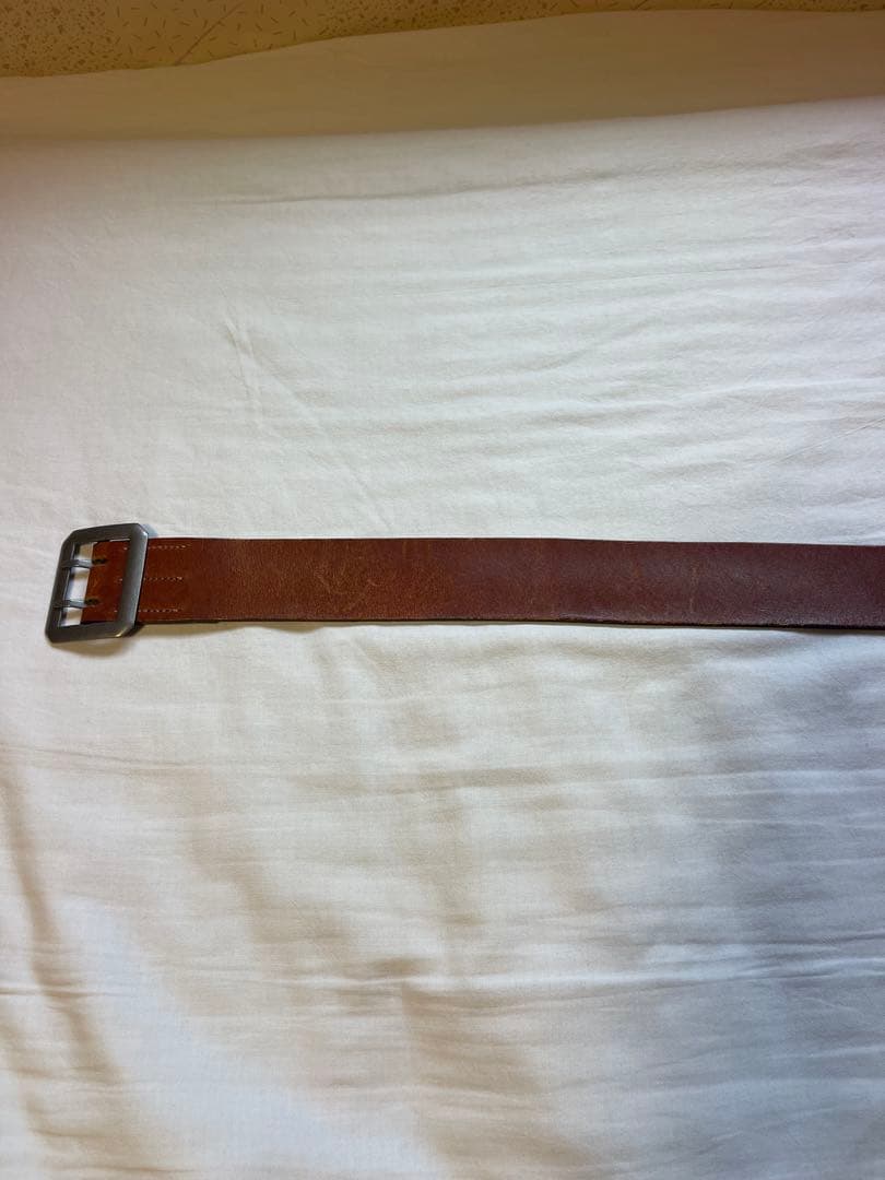 アットラスト　ダブルピンギャリソンベルト サイズ38