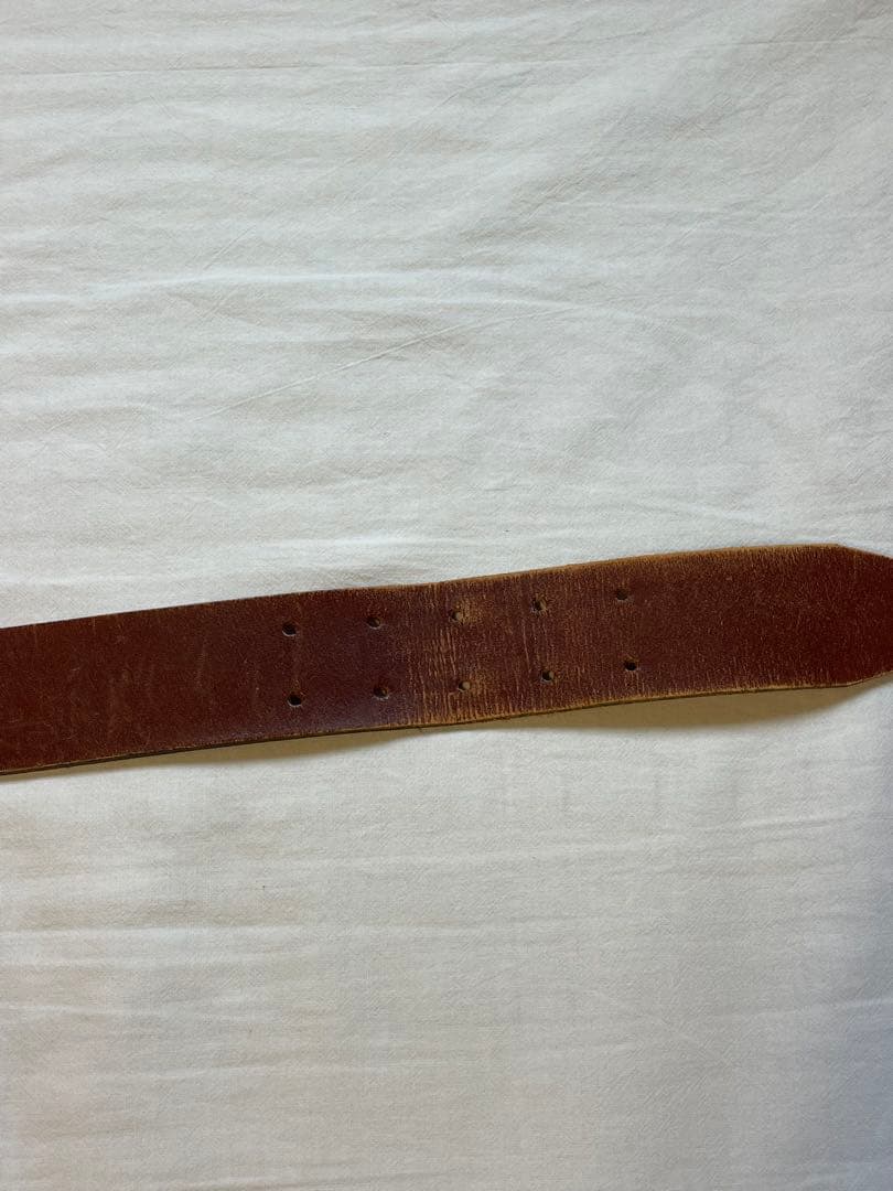 アットラスト　ダブルピンギャリソンベルト サイズ38