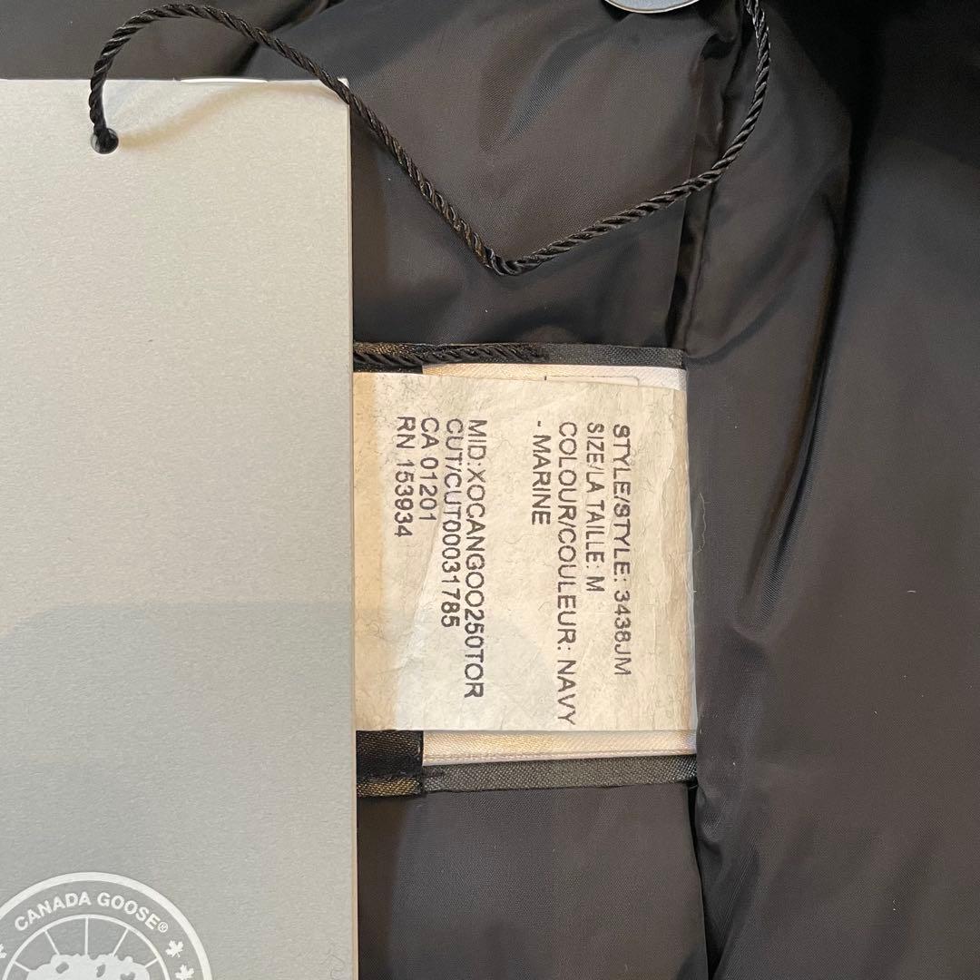 【美品】カナダグース　ジャスパー（ネイビー）　Mサイズ　ダウン