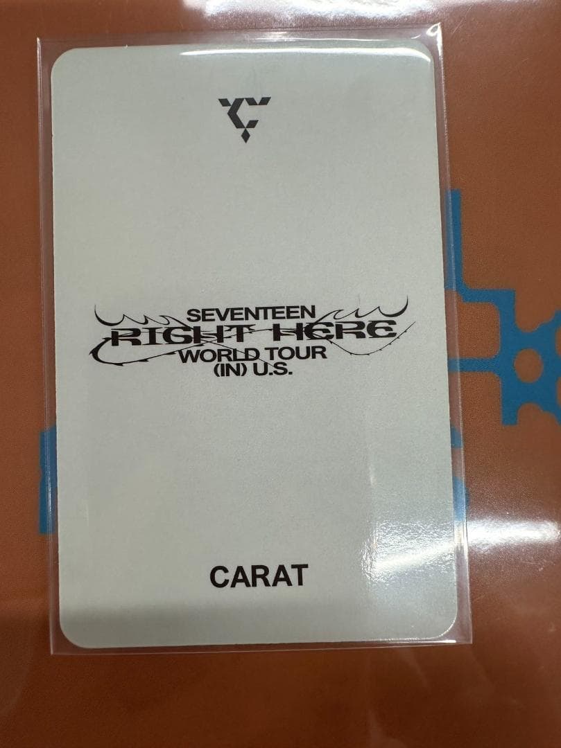 SEVENTEEN セブチ US限定 カラットゾーン ウォヌ トレカ