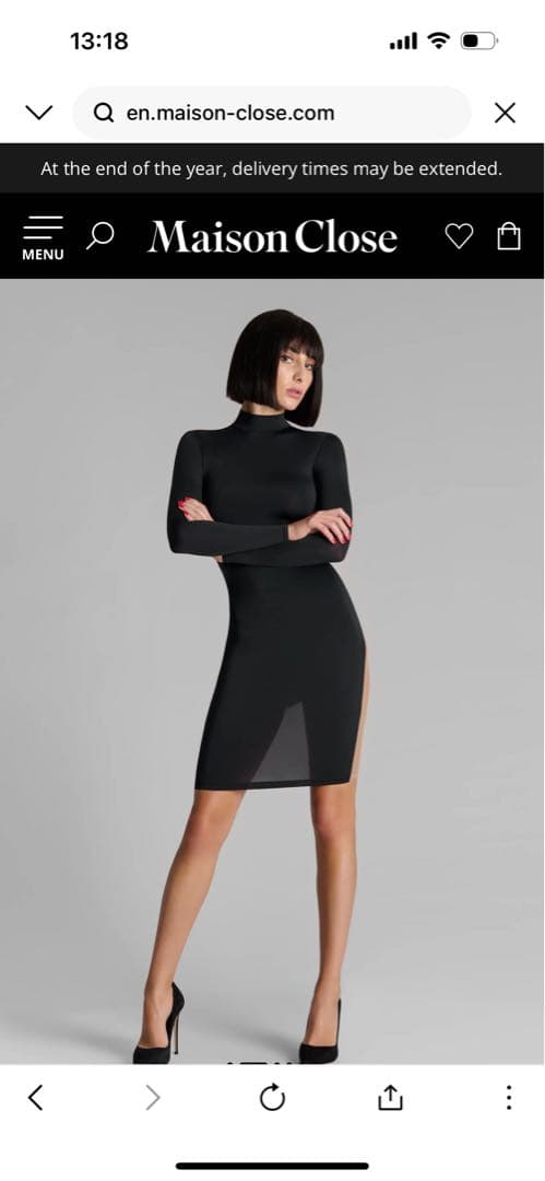 メゾンクローズmaison closeドレス