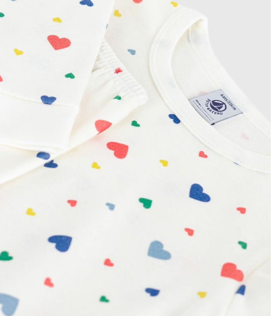 おまとめ 新品 未使用 プチバトー 長袖 パジャマ 10ans 12ans