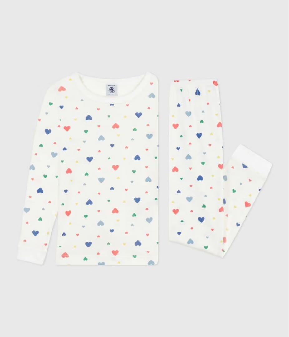 おまとめ 新品 未使用 プチバトー 長袖 パジャマ 10ans 12ans