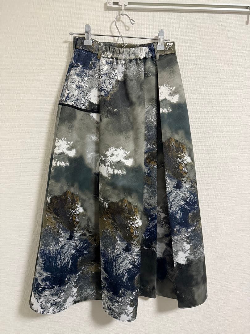 UNITED TOKYO シーナリーアートフレアースカート サイズ1