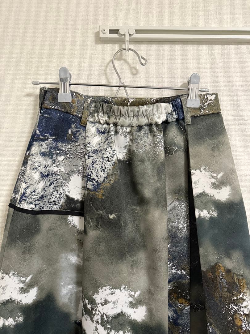 UNITED TOKYO シーナリーアートフレアースカート サイズ1