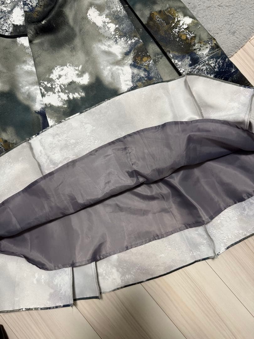 UNITED TOKYO シーナリーアートフレアースカート サイズ1