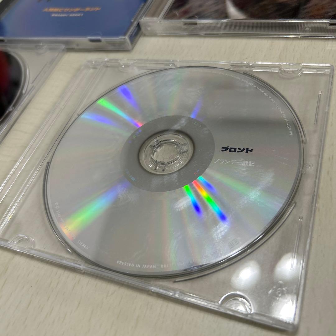 ブランデー戦記・MUSICA人類滅亡ワンダーランドkidsブロンドポストカード