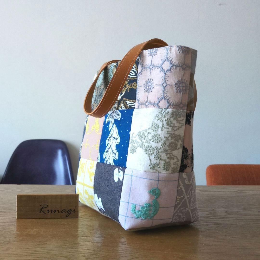 パッチワーク ハンドバッグ＊ミナペルホネン