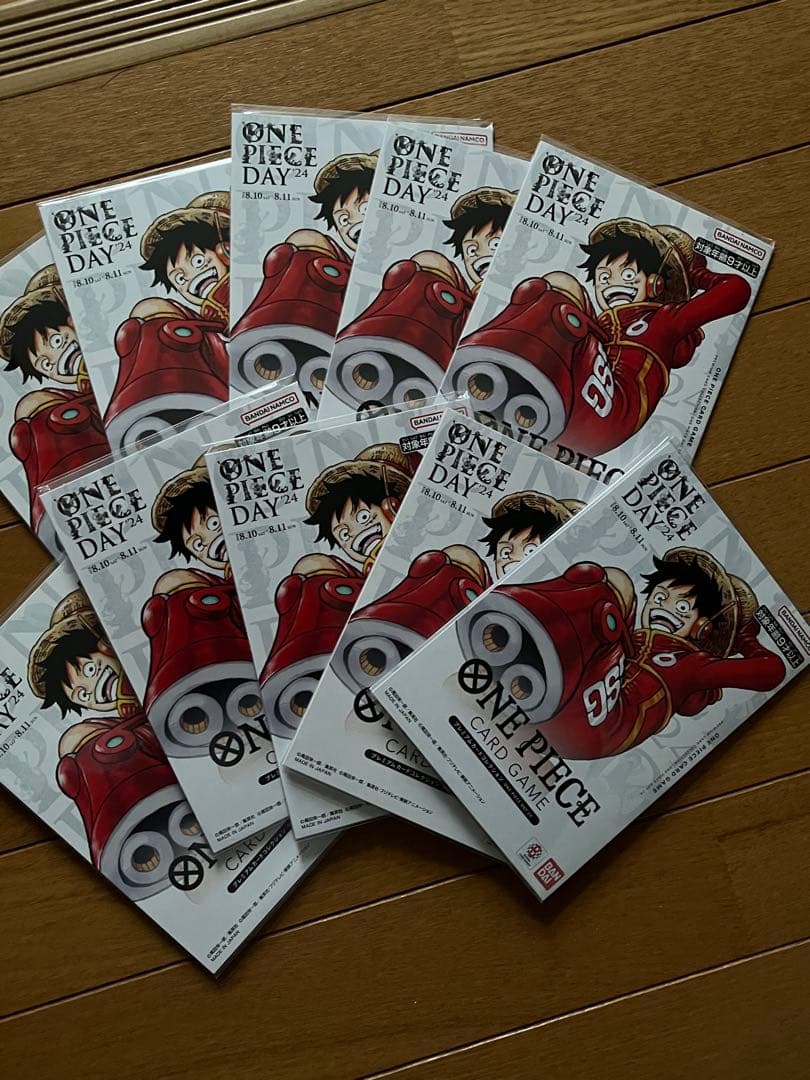 ワンピースカード ワンピースデイ2024ONE PIECE DAY'24 10個