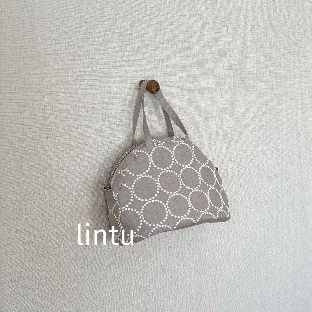 ハンドメイド＊tambourineボストンバッグ　　minaperhonen