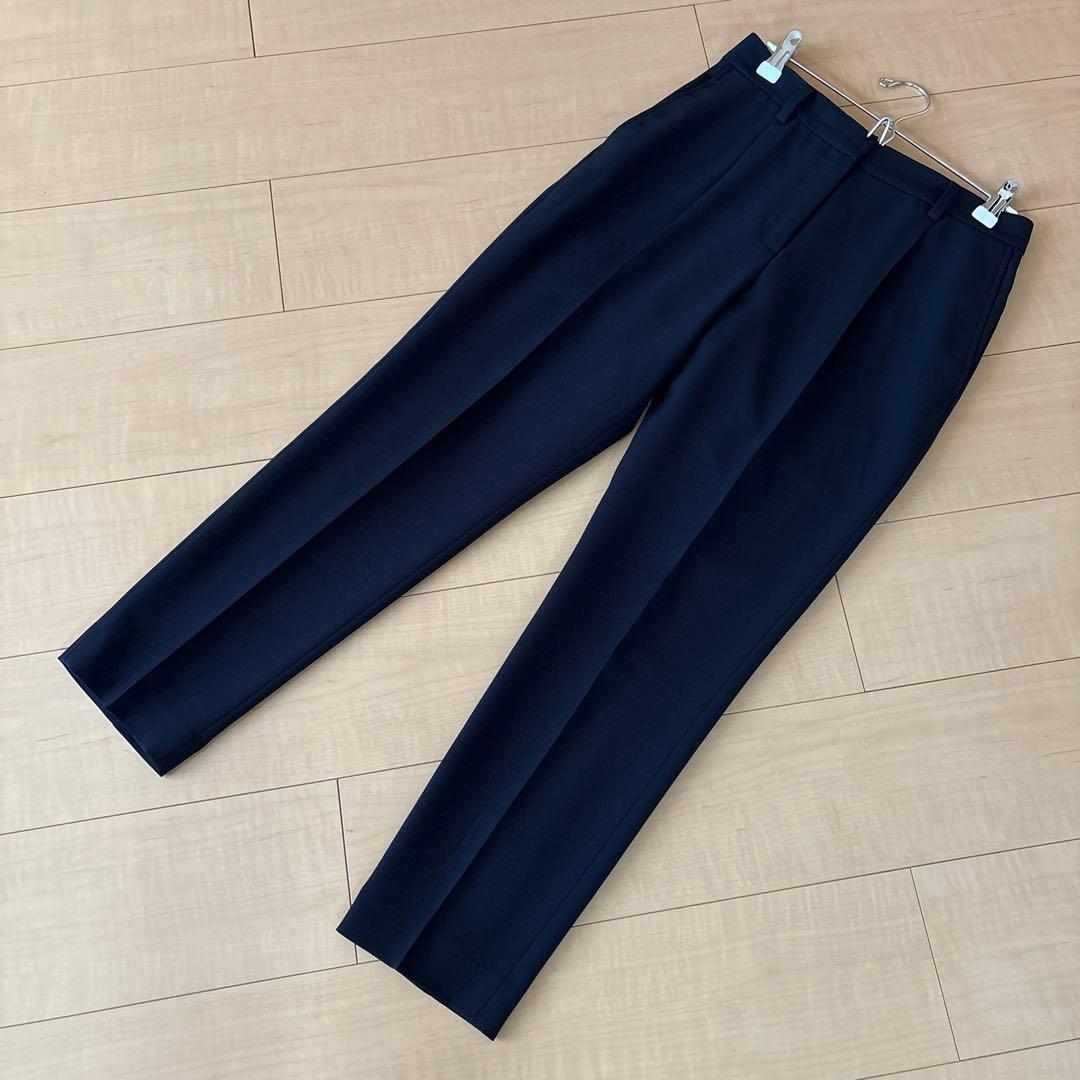 プラステ　2WAYライトストレッチ　ジャケット　パンツ　セットアップ　ネイビーS