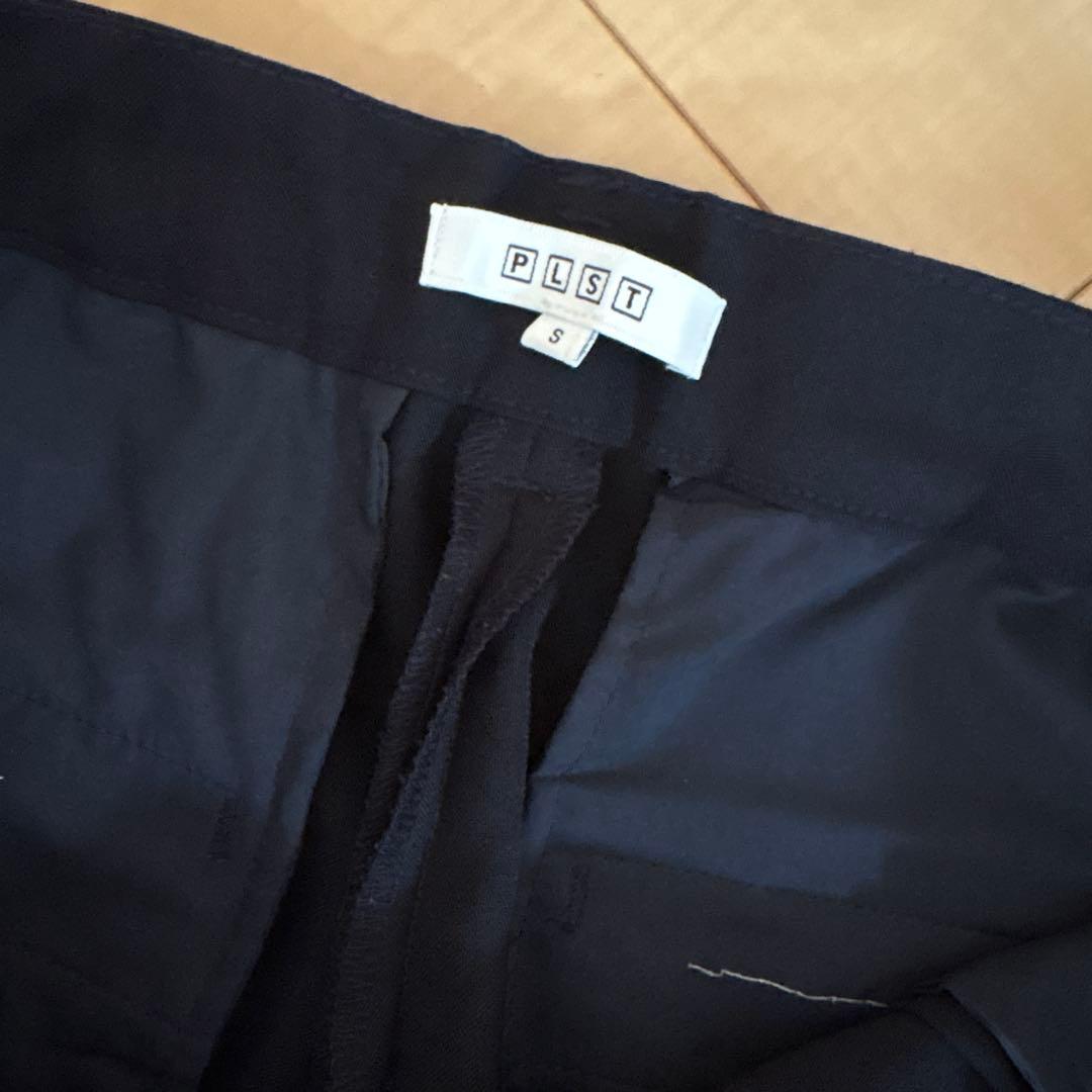 プラステ　2WAYライトストレッチ　ジャケット　パンツ　セットアップ　ネイビーS