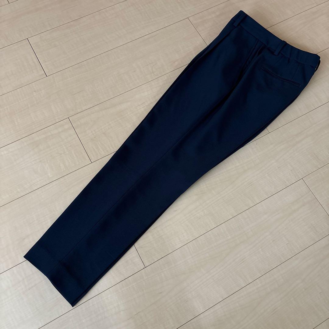 プラステ　2WAYライトストレッチ　ジャケット　パンツ　セットアップ　ネイビーS