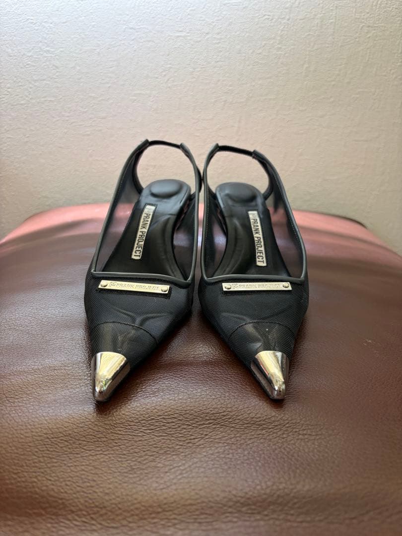 靴 PRANK PROJECT Tocap Back Open Pumps 37